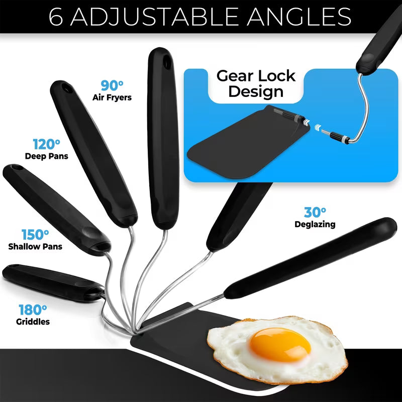 Adaptchula - Spatula with Adjustable Angles